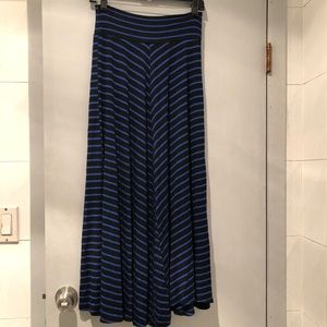 AB Studio Striped Maxi Skirt - Size M